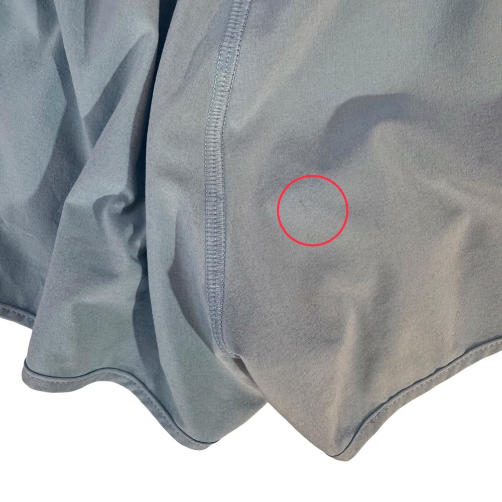 ❌❌Lululemon Size 4 Light Blue Hotty Hot Shorts 4” Inseam Lined Gym Yoga Athletic - Picture 5 of 7